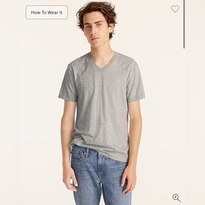 Mens J Crew V Neck Tee